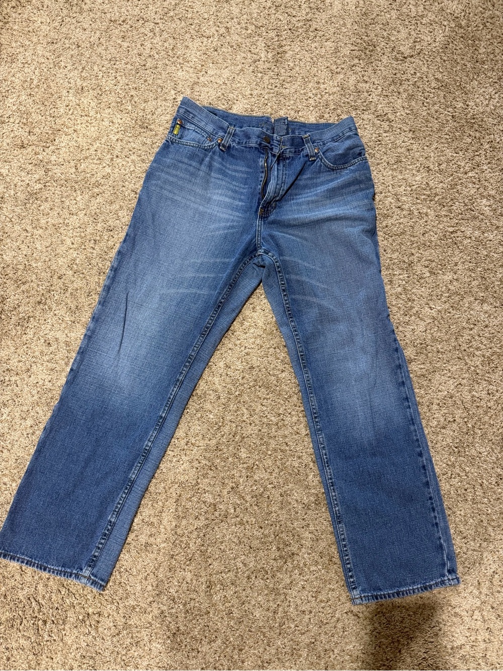 Men’s Classic Straight Leg Jeans – 34x30